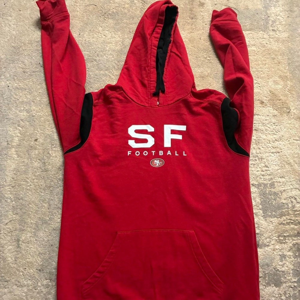 San Francisco 49ers Fanatics Hoodie Size Large